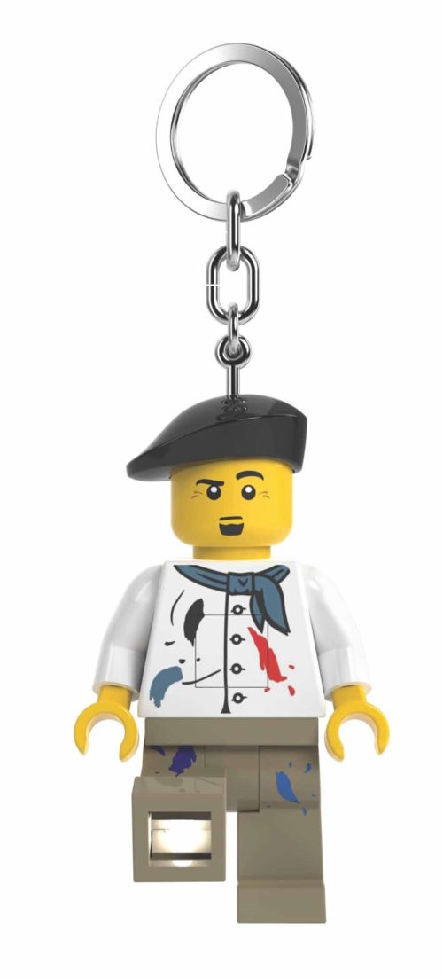 Brelok z latarką LEGO Minifigures Artysta