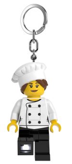 Brelok z latarką LEGO Minifigures Kucharka