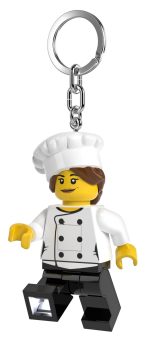 Brelok z latarką LEGO Minifigures Kucharka