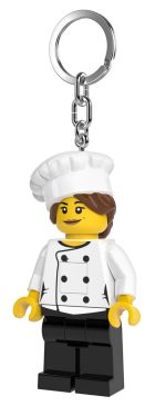 Brelok z latarką LEGO Minifigures Kucharka