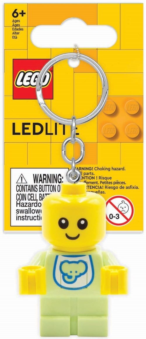 Brelok z latarką LEGO Minifigures Dzidziuś