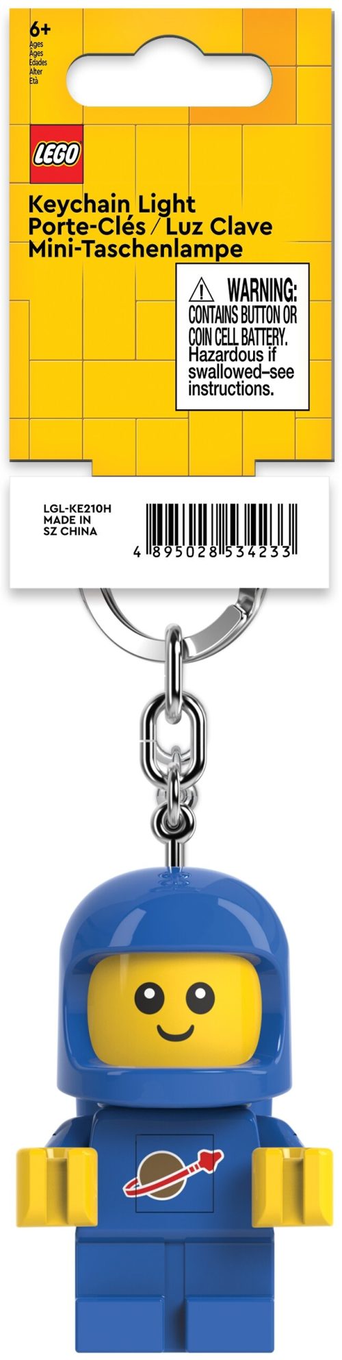 Brelok z latarką LEGO Minifigures Dziecko astronauta