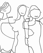 Notatnik Graphic S - Friends by Myriam Beltz