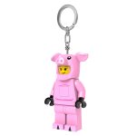 Brelok z latarką LEGO Minifigures Świnka