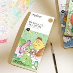 Kolorowanka akwarelowa - Dinozaury