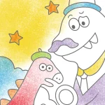 Kolorowanka akwarelowa - Dinozaury