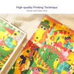 Puzzle artystyczne - Księżyc w dżungli (1000 elementów)