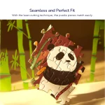 Puzzle artystyczne - Księżyc w dżungli (1000 elementów)