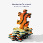 Puzzle artystyczne - Księżyc w dżungli (1000 elementów)