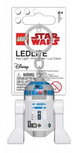 Brelok z latarką LEGO Star Wars R2D2
