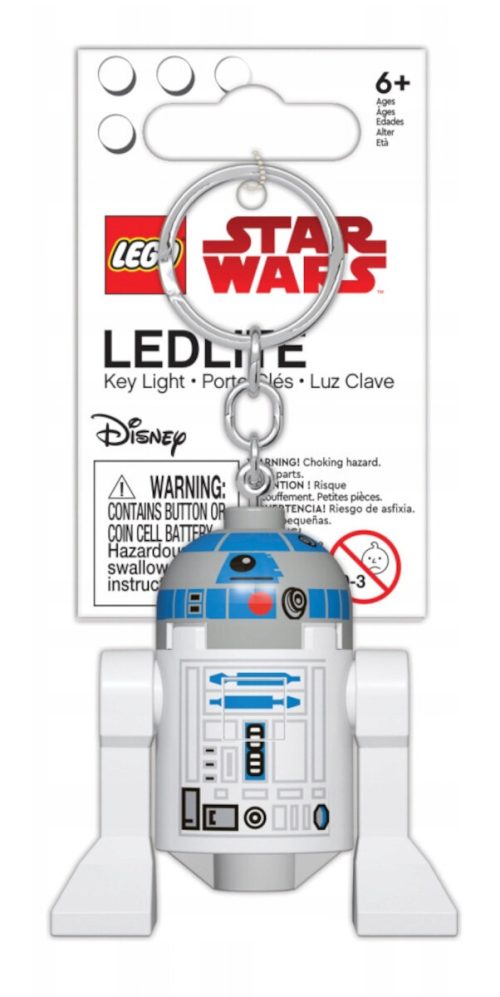 Brelok z latarką LEGO Star Wars R2D2