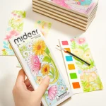 Kolorowanka akwarelowa - Kwiaty