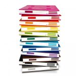 Kwadratowy notatnik LEGO® z długopisem