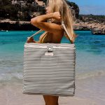 Rozkładany leżak plażowy The Vacay Olive