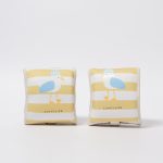 Dziecięce rękawki do pływania Sid the Seagull Mustard Stripe