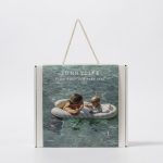 Pływający fotelik dla niemowląt Duck Sage Stripe