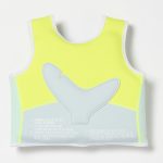 Kamizelka do pływania Salty the Shark 2-3 lata Aqua Neon Yellow