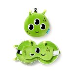 Poduszka podróżna i maska na oczy Relaxeazzz Space Cadets Alien