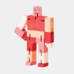 Cubebot micro Areaware – czerwony multikolor