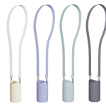 Etui na butelkę z paskiem Bestie Sling Asobu - szare